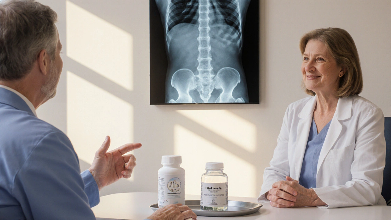 Didronel (Etidronate) vs Other Bisphosphonates: A Comparative Guide