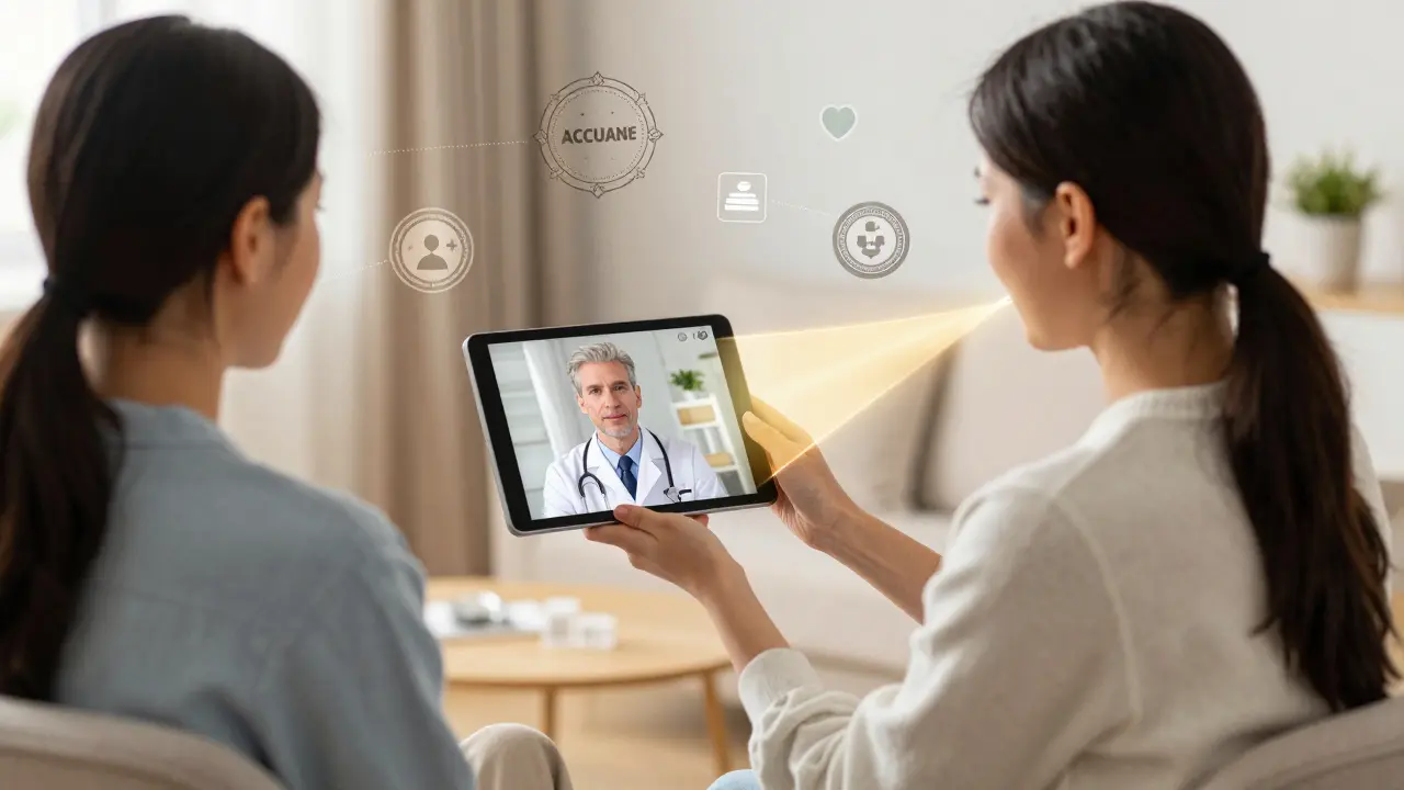 Safe online doctor consultation for acne