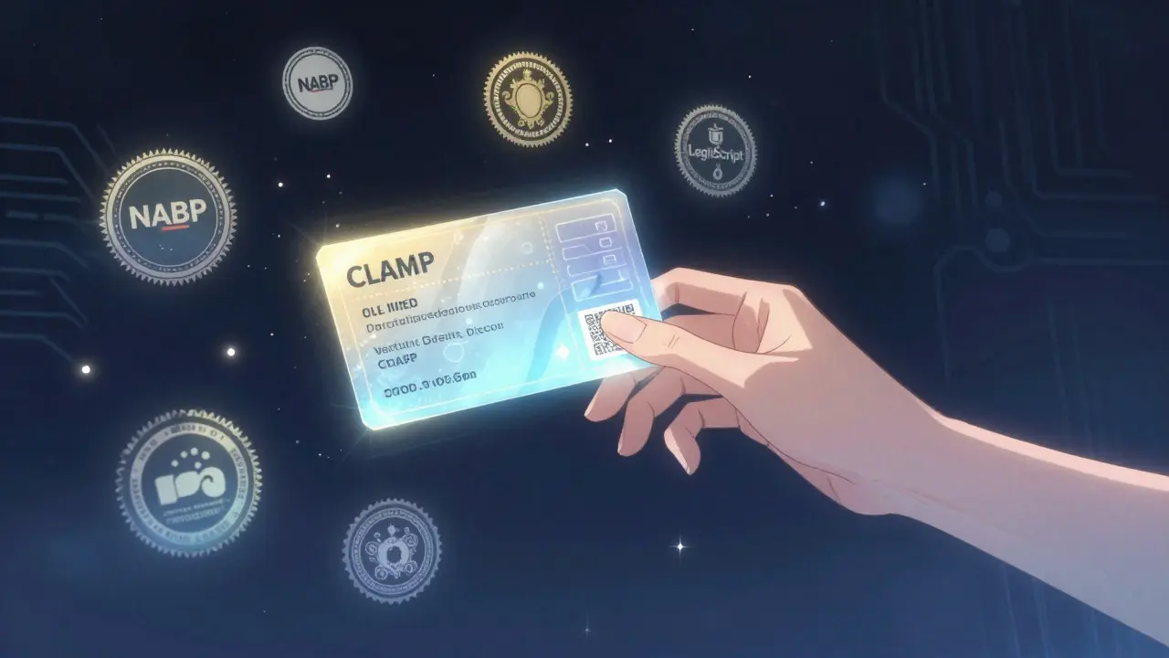 Magical hand holding glowing discount coupon